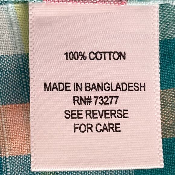 Croft & Barrow Womens Button Down Shirt Size 1X Three Quarter Roll Tab Sleeve - Picture 7 of 8